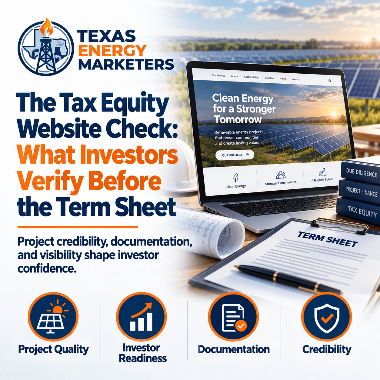 The Tax Equity Website Check: What Investors Verify Before the Term Sheet